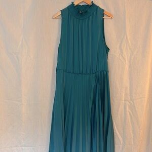 J Crew Jade Green Satin dress